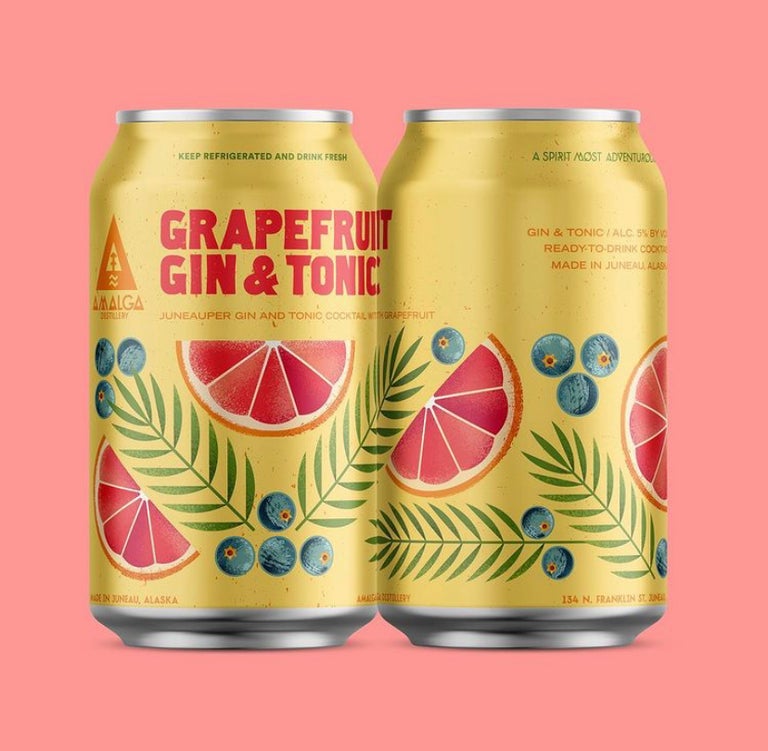 Grapefruit Gin and Tonic – Amalga Distillery