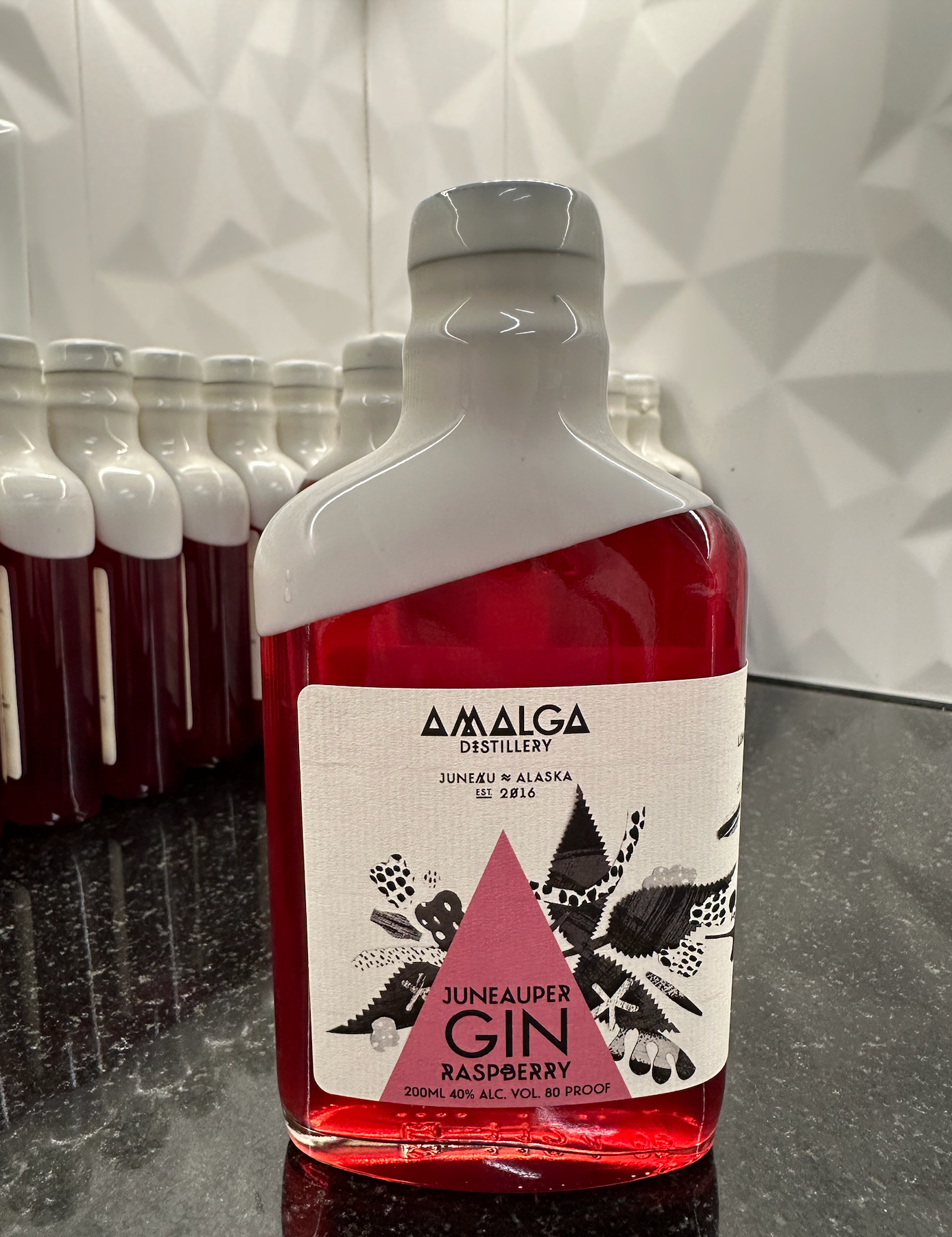 Raspberry Gin Flask! – Amalga Distillery