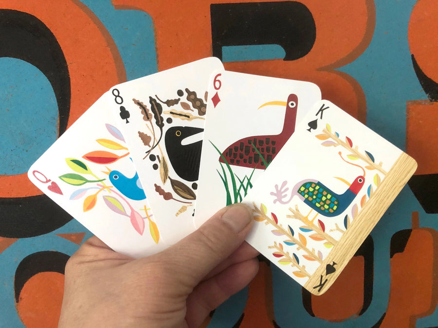 Bird Playing Cards