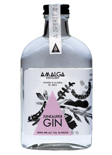 Juneauper Gin Flask – Amalga Distillery Juneauper Gin Flask – Amalga Distillery